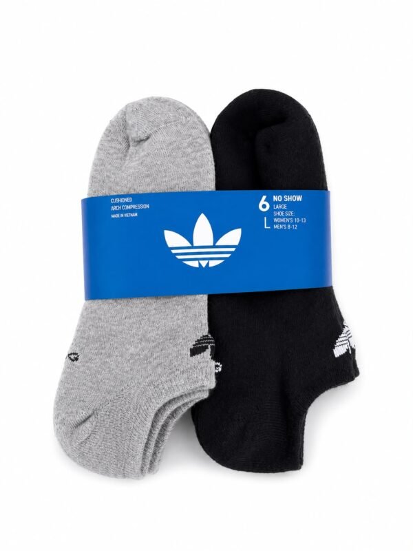 Adidas Originals Trefoil No Show ( 6 Pack )