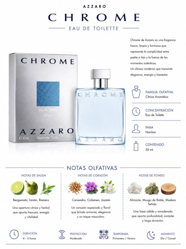 AZZARO CHROME 30 ML