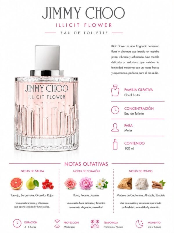 JIMMY CHOO ILLICIT FLOWER 100 ML