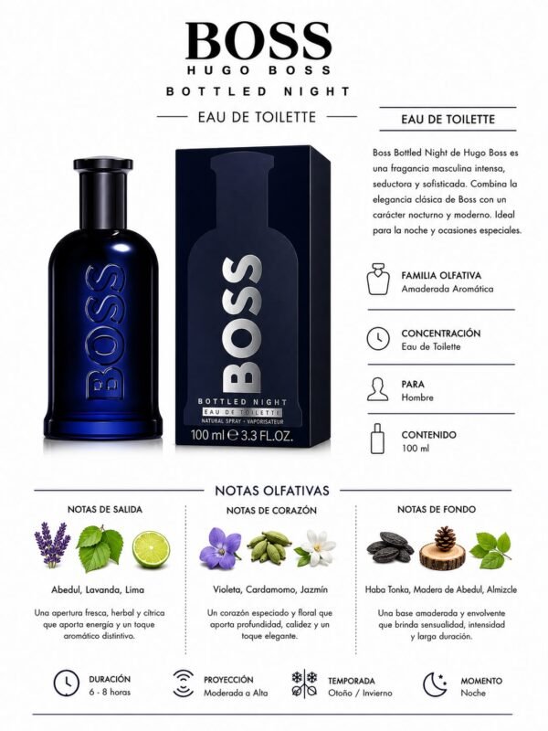 BOSS BOTTLED NIGHT 100 ML