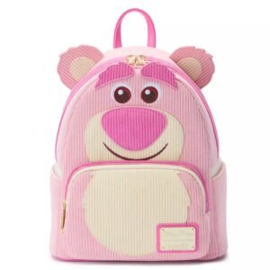 DISNEY LOUNGEFLY LOTSO PASTEL CORDUROY MINI BACKPACK